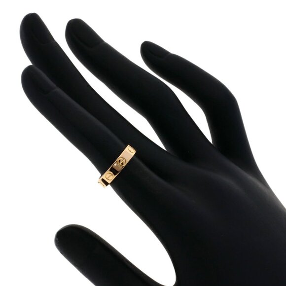 CARTIER Authentic 18k Gold Love Ring #46 - Picture 5 of 8